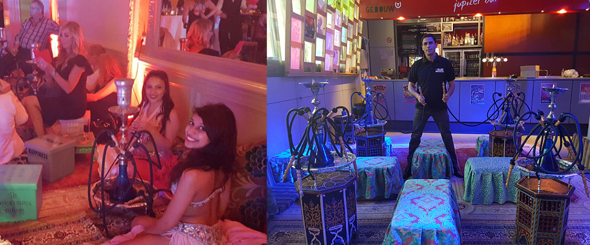 Shishabar als luxe lounge