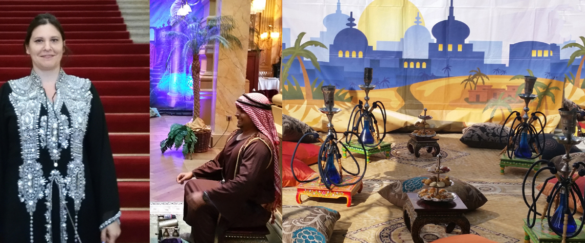 Shishabar thema relaxing beach