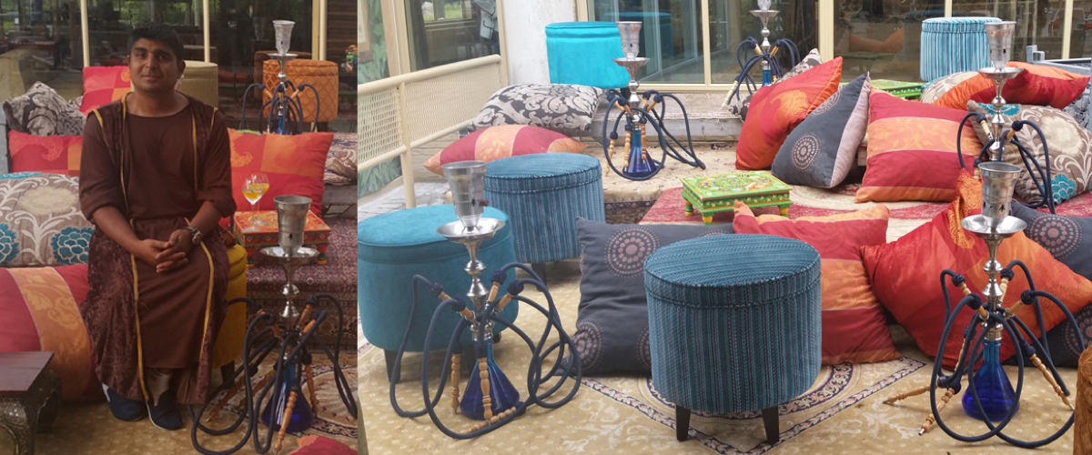 Shishabar voor buiten